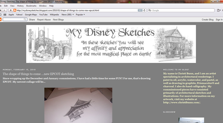 Disney Sketches