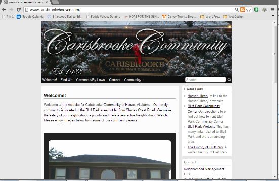 Carisbrooke Community of Hoover, AL