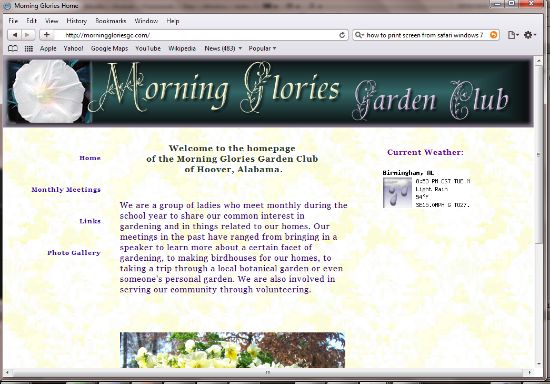 Morning Glories Garden Club