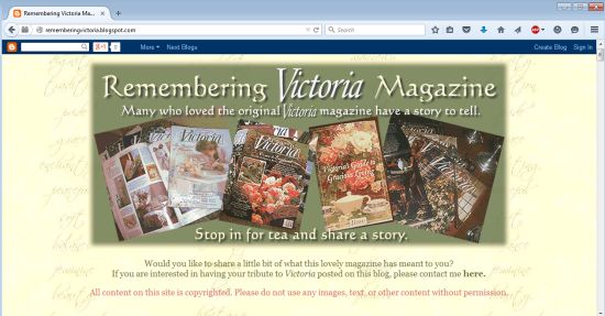 Remembering Victoria